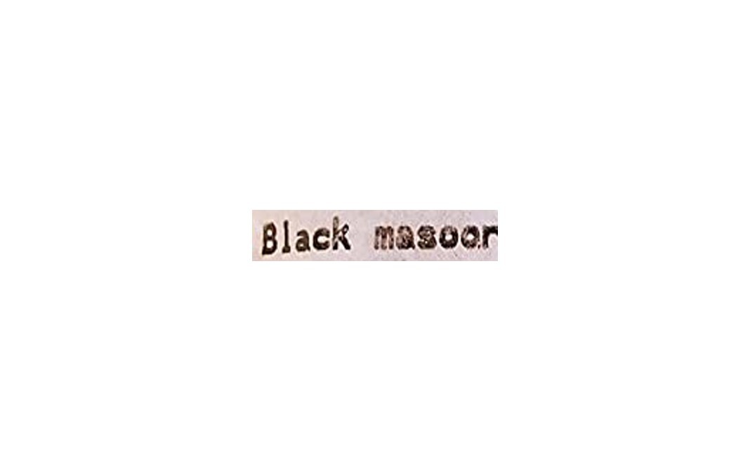 Ahaar Black Masoor    Pack  500 grams